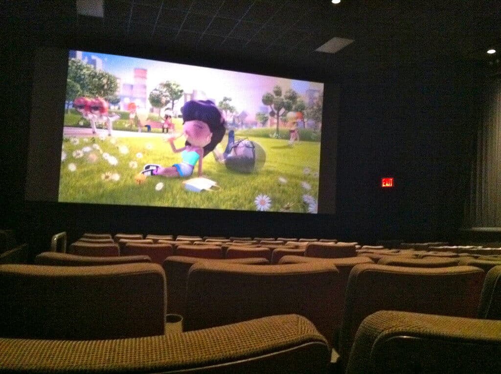 Sinema salonunda gösterim
